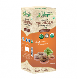 Organic Alohya Natural Organic Triphala Juice   Box  1000 millilitre